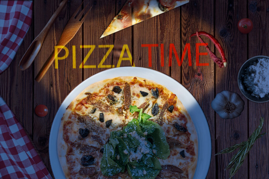 Progetto Photoshop Pizza Time